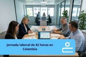 jornada laboral 42 horas en colombia