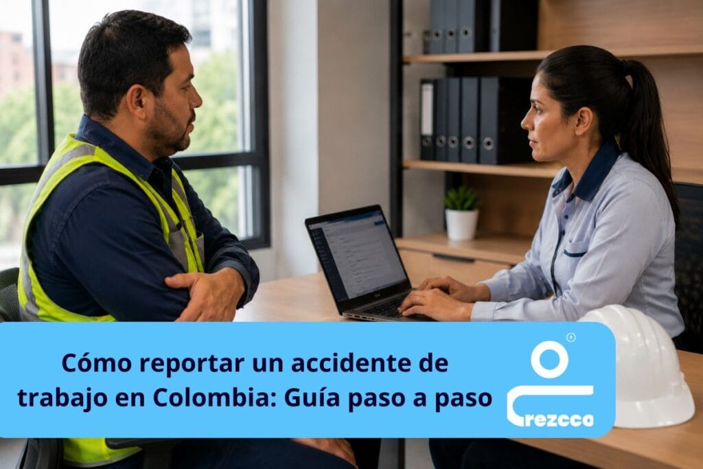 como reportar un accidente de trabajo en colombia