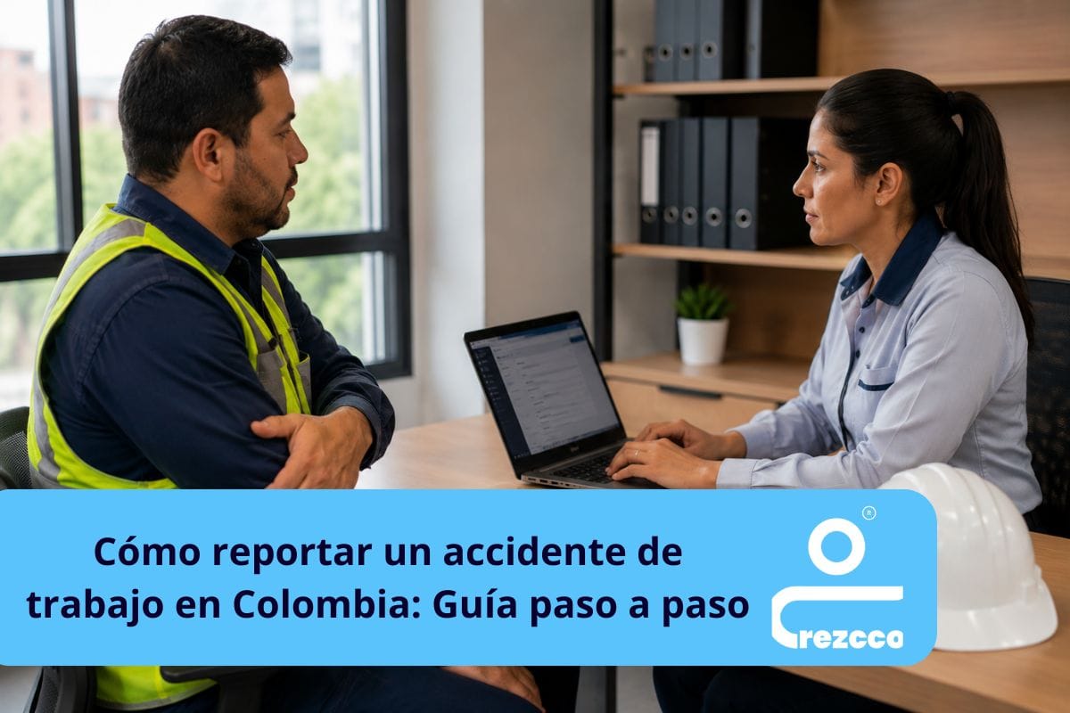 como reportar un accidente de trabajo en colombia